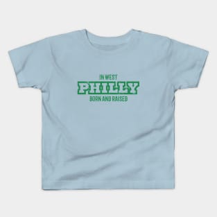 Philadelphia born and raised Kids T-Shirt